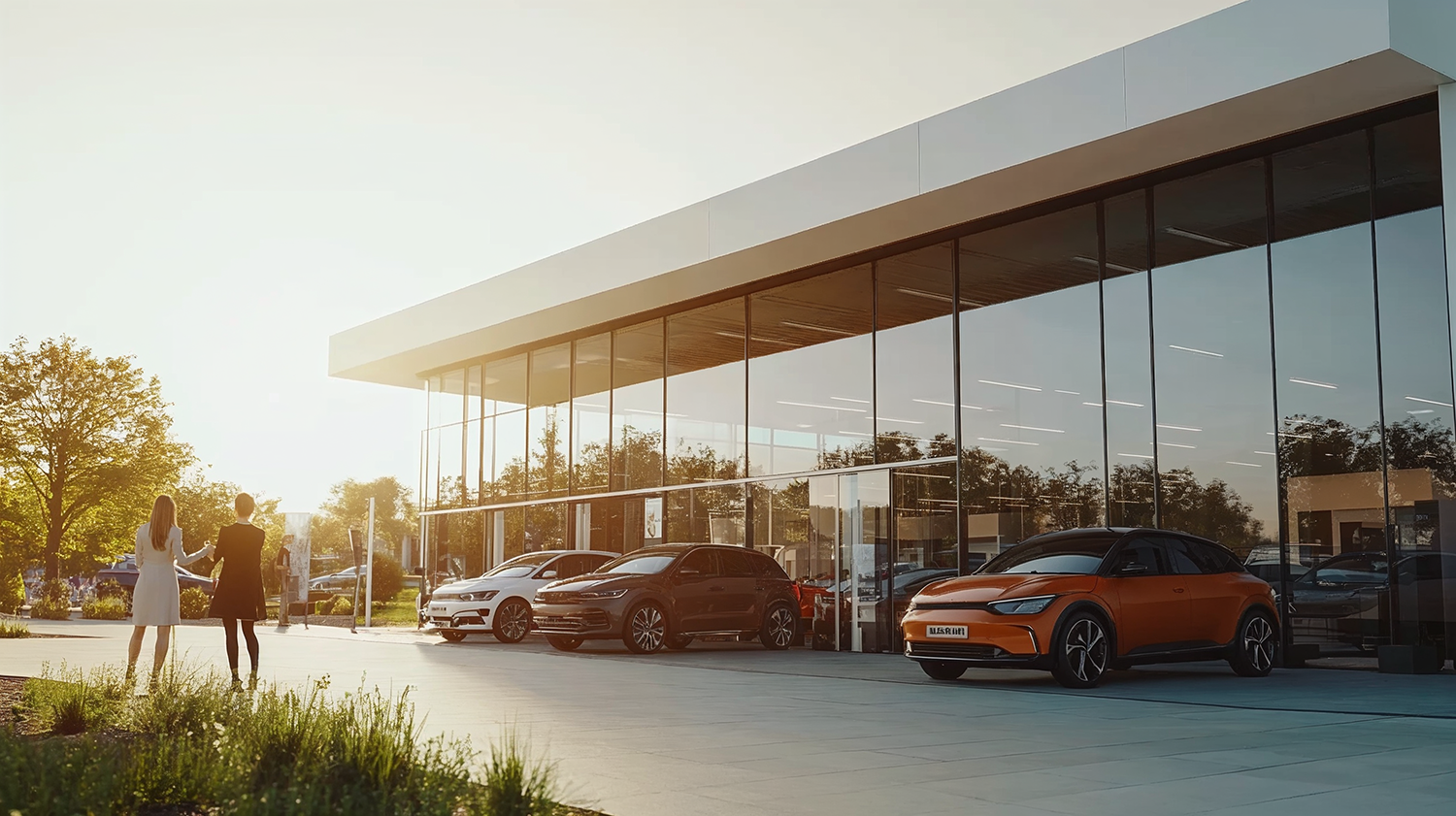 Showroom dealerbedrijf